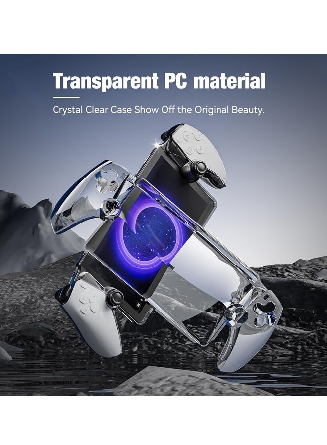 Transparent Protective Cover Compatible with Playstation 5 Portal (PS5), Shockproof Anti-Scratch Anti-Sweat - Image 2