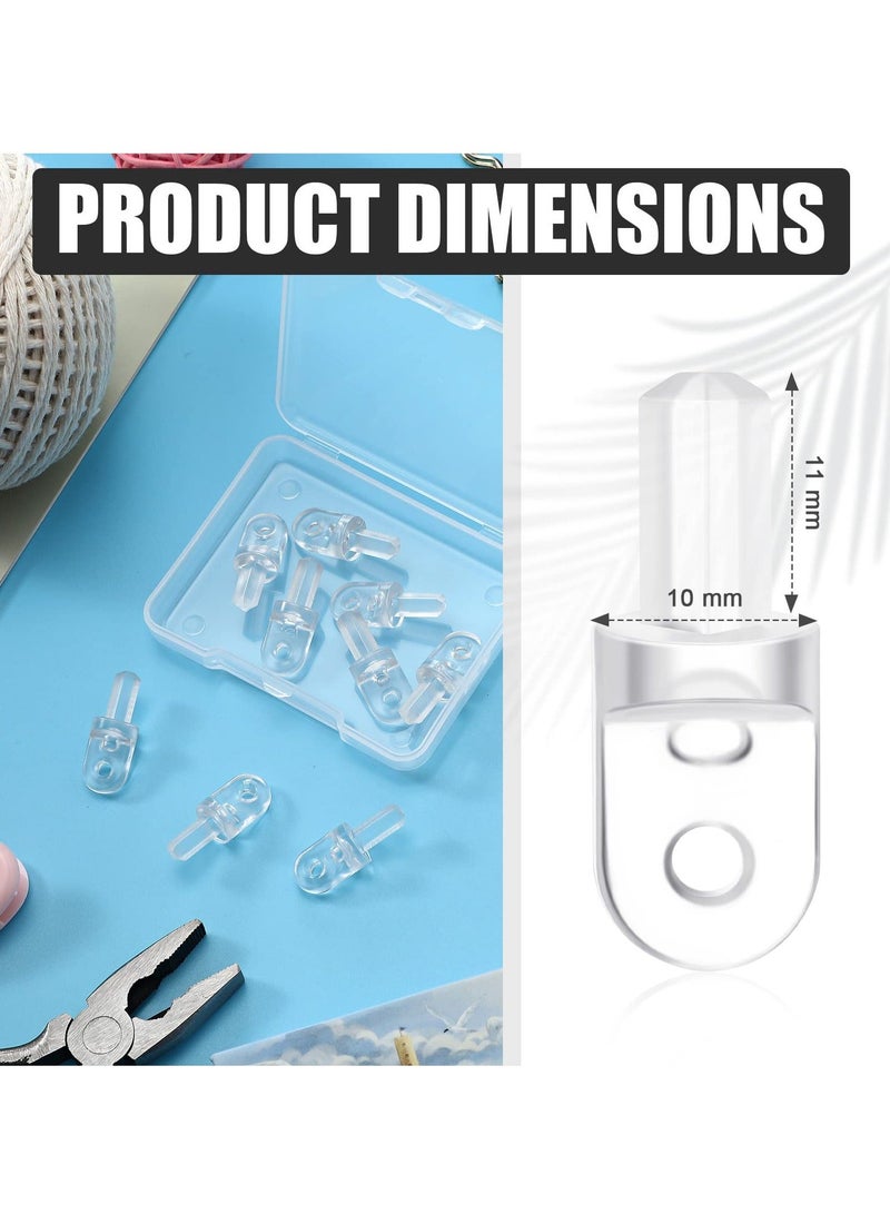 Vertical Blinds Replacement Slats, 12 Pieces Hardware Tilt Wand Tip Vertical Blind Repair Tabs for Replacement Slats Exterior Shutters for Interior Windows, Vertical Blinds Curtain Accessories - Image 5