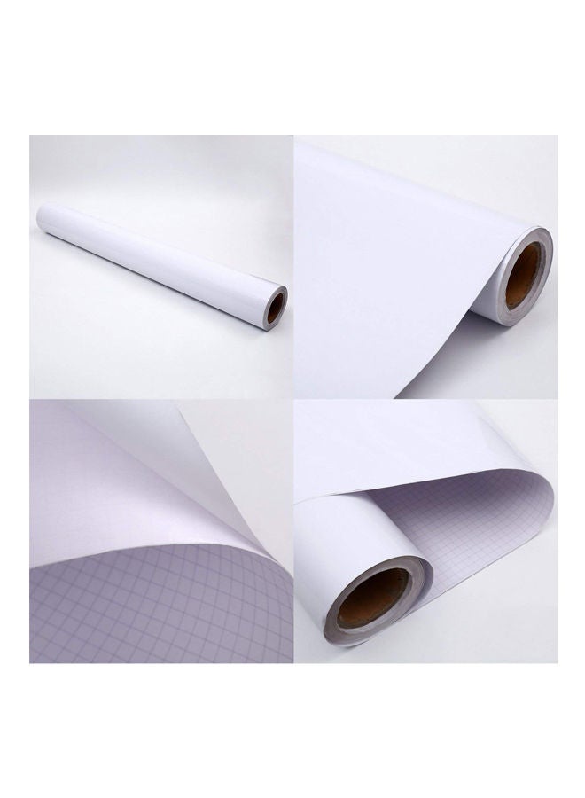 NIBEMINENT Teaching Soft Whiteboard Sticker Multicolour 60x200centimeter - Image 2