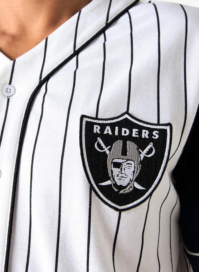 اس بي كاركترز قميص بقصّة عادية بزخارف لاس فيجاس رايدرز وأكمام قصيرة - Image 4