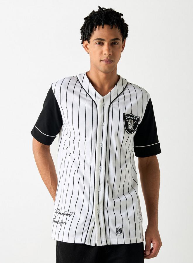 اس بي كاركترز قميص بقصّة عادية بزخارف لاس فيجاس رايدرز وأكمام قصيرة - Image 1