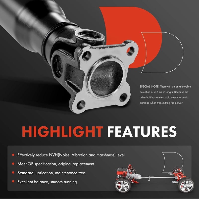 A-Premium Rear Drive Shaft Assembly for Infiniti QX60 and JX35 - Image 4