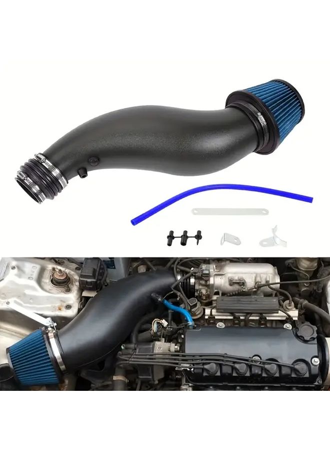 Red Car Air Intake Filter Mushroom Filter Suitable For 92-00 Honda Civic Modified Accessories - Image 3