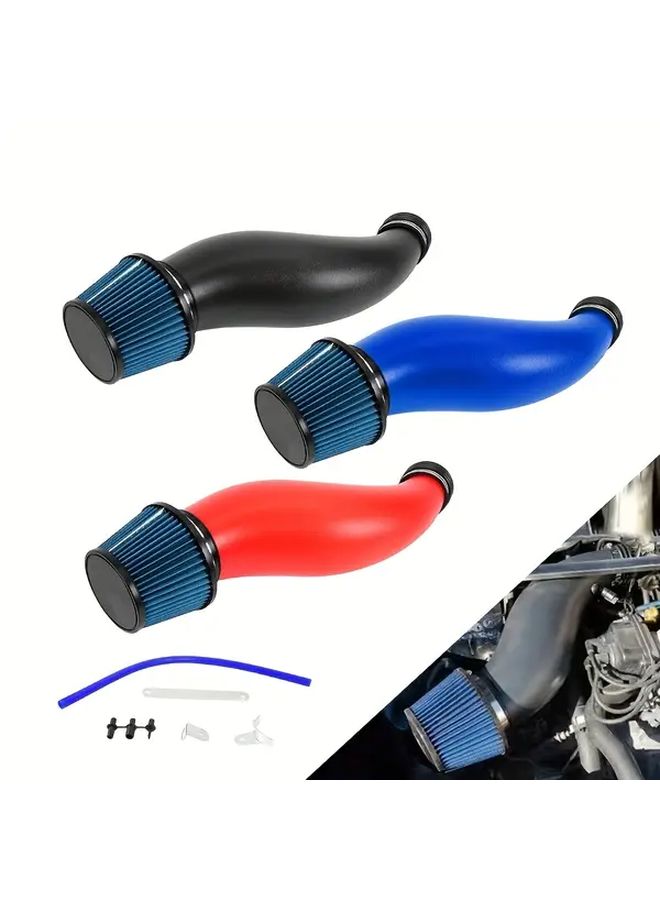 Red Car Air Intake Filter Mushroom Filter Suitable For 92-00 Honda Civic Modified Accessories - Image 4