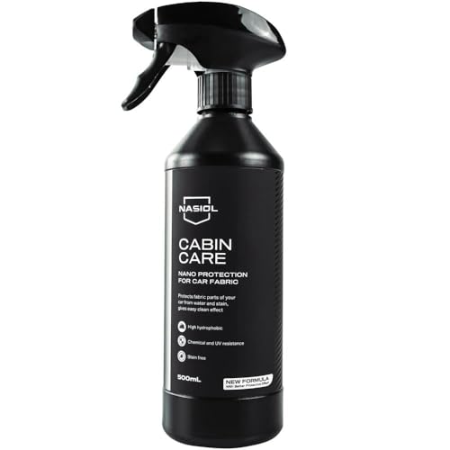 Nasiol Cabincare Nano Protection for Car Fabric Upholstery Care Water Repellent Fabric Protector for Car Interiors Stain Repellent Interior Care Products 17floz - Image 1