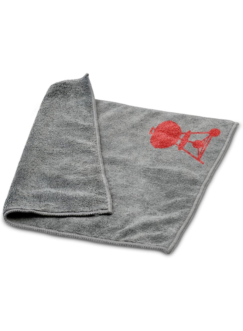 ويبر طقم تنظيف شواية الفحم يتضمن منظف شبكة الشواء والمينا - بخاخ مانع للالتصاق سعة 300 مل، وفرشاة ثلاثية الجوانب سعة 200 مل، وقطعة قماش من الألياف الدقيقة، وإسفنجتين مزدوجتي الجوانب. - Image 5