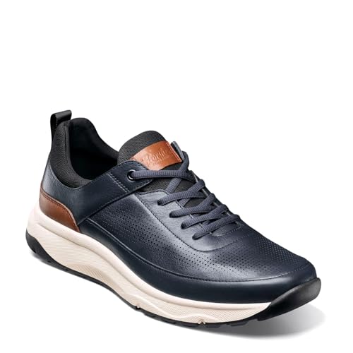 Florsheim Satellite Perf Lace Up Sneaker Mens Oxford 75 DM US Navy - Image 1