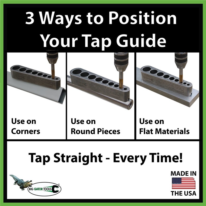 BIG GATOR TOOLS Big Gator Tools BGRSTIUNC100SNP 6-32-9/16 V-Tap Guide/STI (Standard UNF Size)  - Image 4