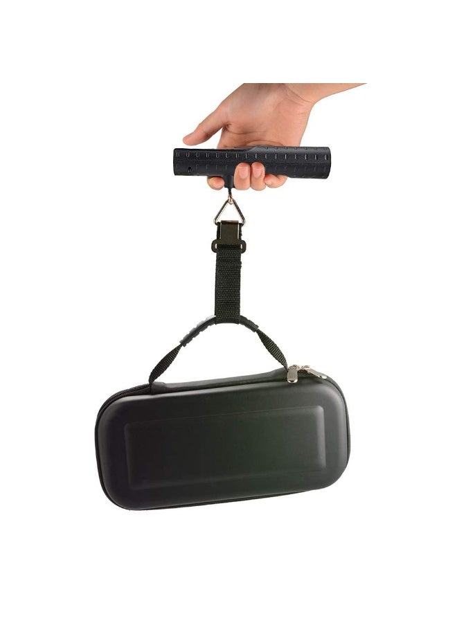 Arabest Luggage Scale, 50kg/110lb Portable Digital Hanging Baggage Scale for Travel, Handheld Weight Scale Travel Weight Scale for Luggage with LCD Display (Black) - Image 2