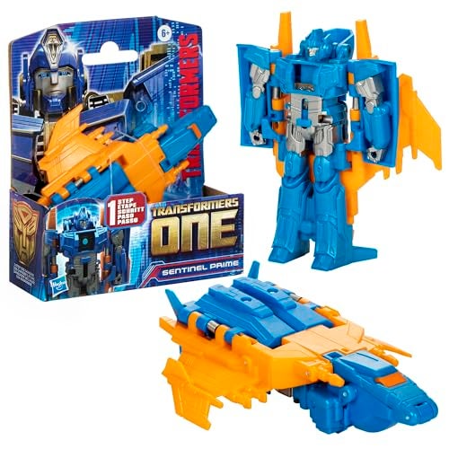 TRANSFORMERS تحويلات ون كوج تشانجر سينتينال برايم 4 إنش شخصية روبوت أكشن ألعاب تفاعلية للأولاد والبنات من عمر 6 سنوات وما فوق - Image 1