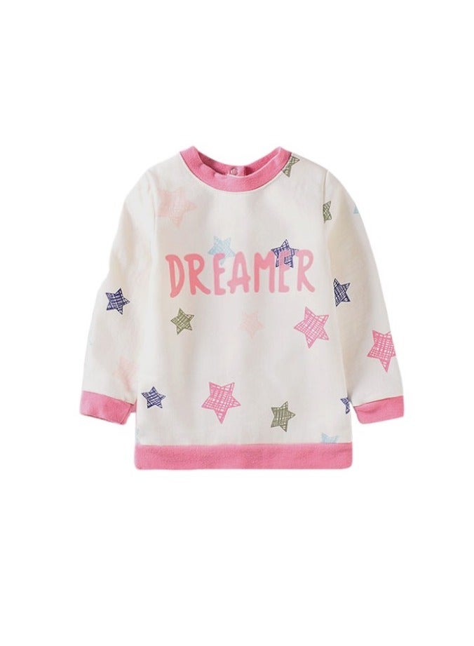 Bambimici Bambimici Star Dreamer Sweater with Pyjama Set - Pink 