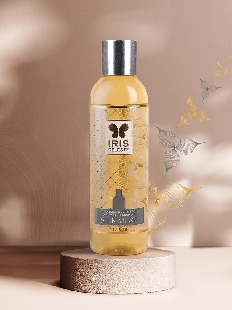 Iris Celeste Fragrance Vaporizer Oil Fragrance- 485ml (Silk Musk) - Image 5