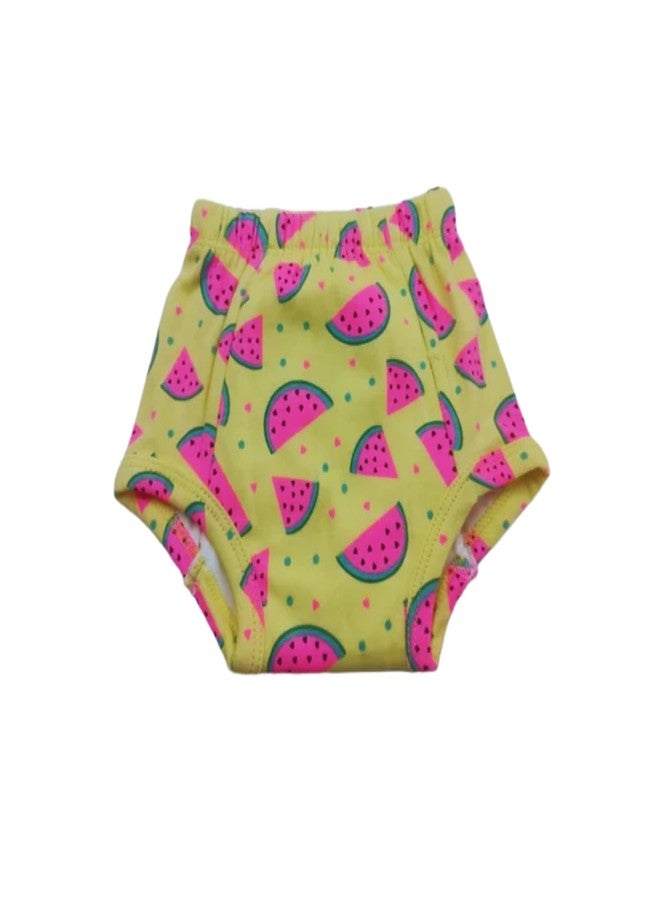 ASJAR Washable Baby Cloth Diaper | Reusable Training Pants | Soft Cotton Fabric | Suitable for 6-36 Months | Pack Of 2 | Multicolor (M) - Image 3