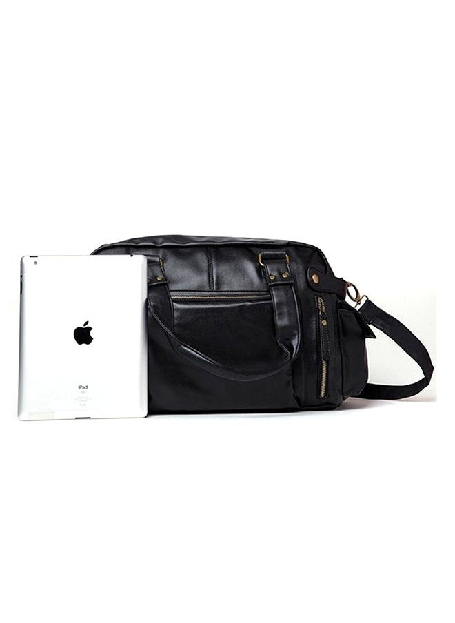 NIBEMINENT - Large Capacity Travel Duffel Bag Black - Image 1