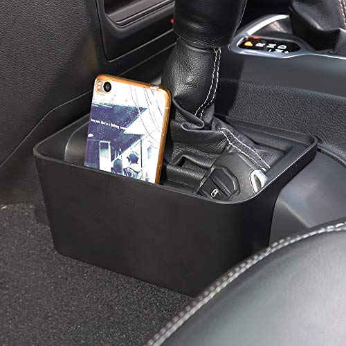Savadicar صندوق تخزين جانبي لجهاز نقل الحركة Savadicar JL GearTray لسيارة جيب رانجلر JL JLU و جيب غلادياتور JT 2018-2022، ملحقات داخلية، أسود - Image 3