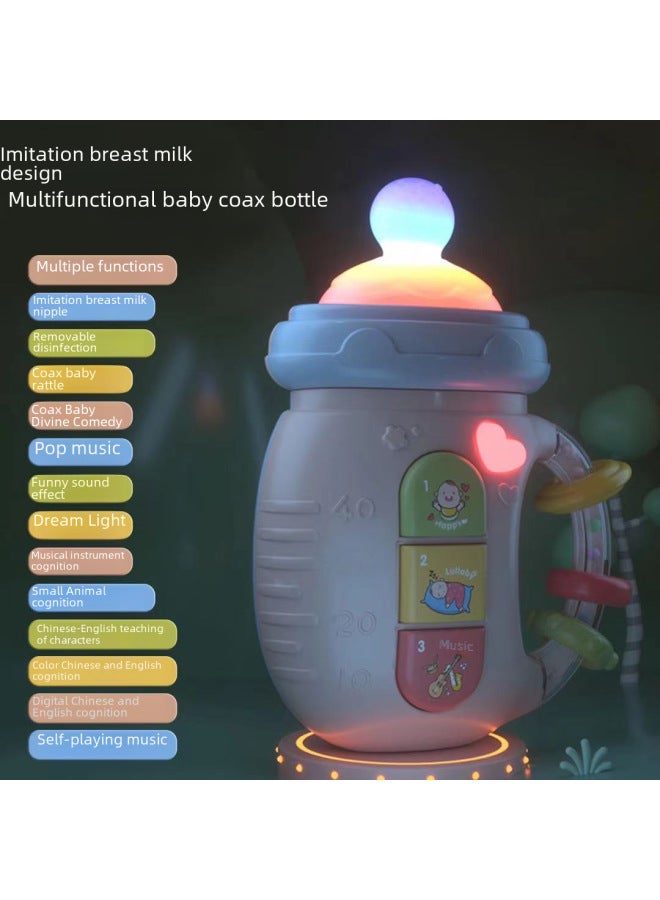 Educational Smart Toys Early Learning Machine Intelligent Cognitive Robot For Children-Color:Quiet Blue - Image 2