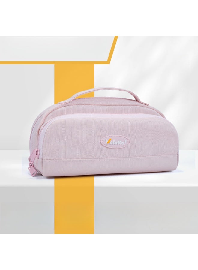Kids Pencil Case Magnetic Hand-Carry Large Capacity Wear-Resistant School Supplies - Image 1