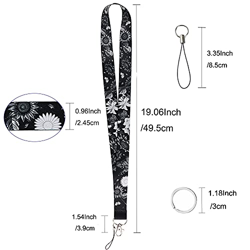 Yiflin Cute Neck Lanyard for Keys, Wallet, Id Card Holder, Cool Keychain Lanyard for Women, Men, Teacher - Image 2