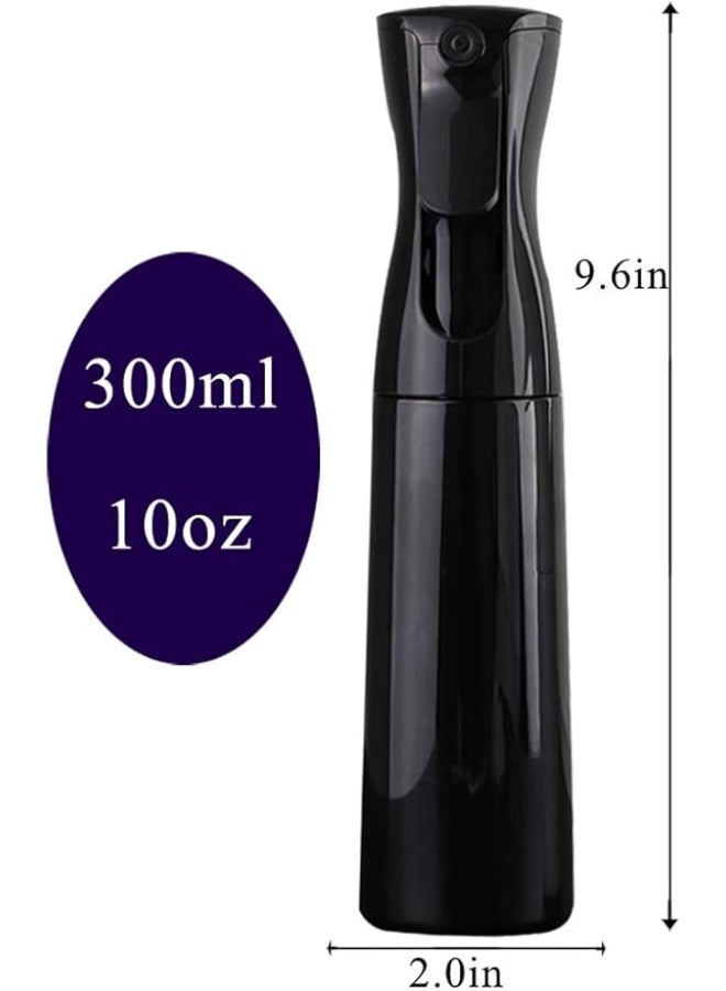 This practical 300ml spray bottle is made from strong high-quality plastic that is shatter-resistant and durable. It is designed for easy water spraying during hair styling and daily hair care routines. - Image 3