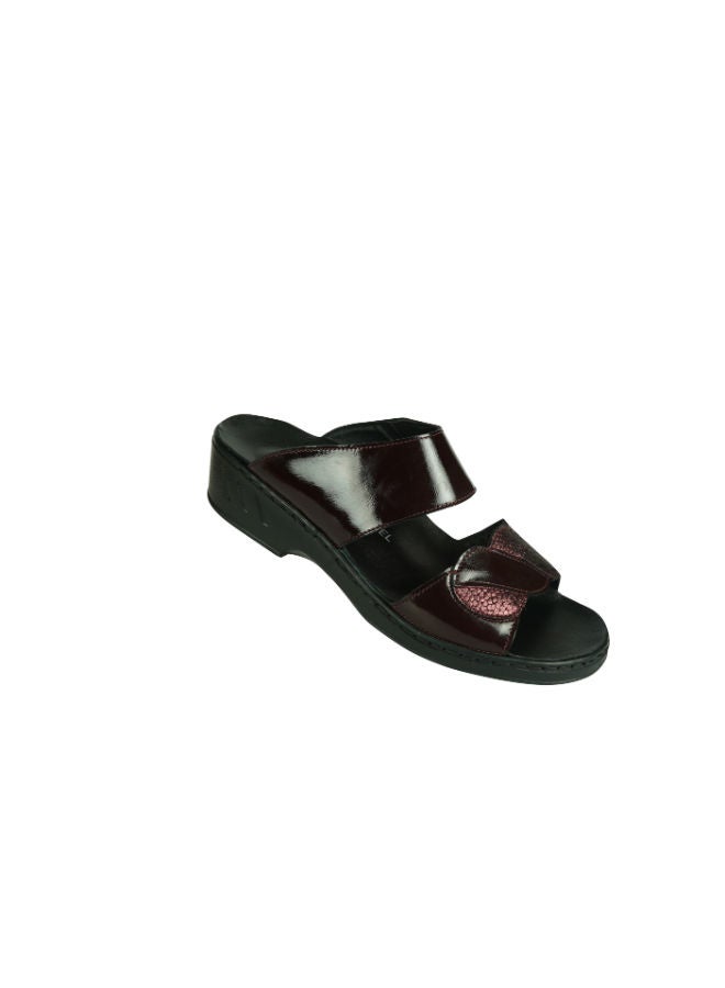Josef Seibel Josef Seibel Ladies Comfort Wedge Sandals 08829-AR528410 Bordo 36  - Image 1