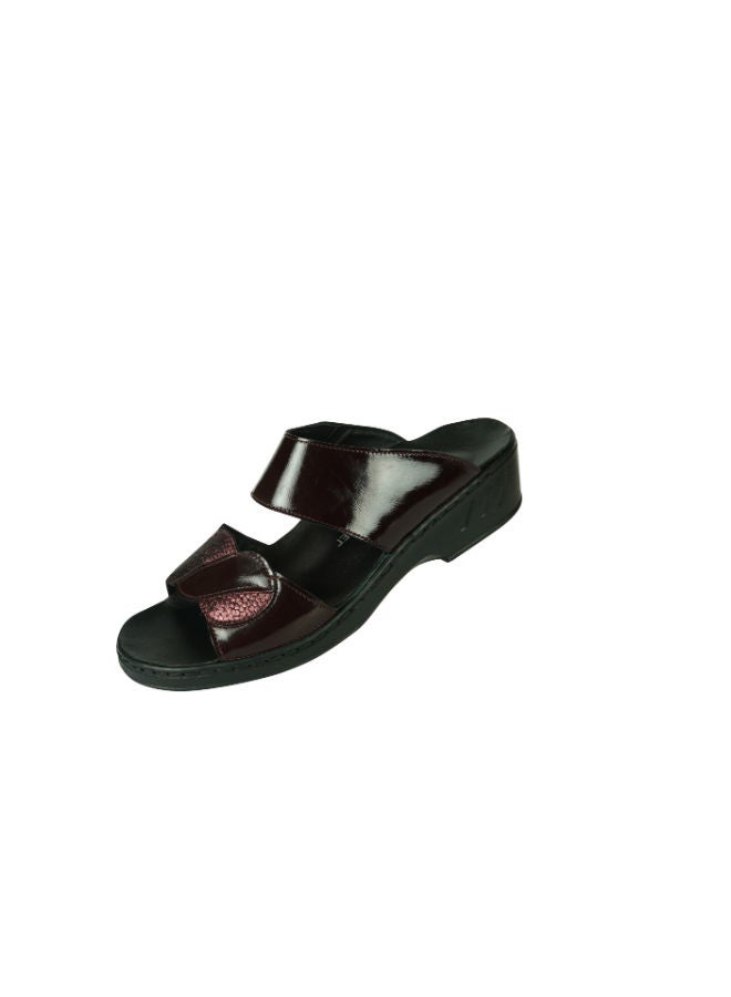Josef Seibel Josef Seibel Ladies Comfort Wedge Sandals 08829-AR528410 Bordo 36  - Image 3