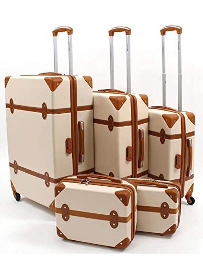 مورانو طقم حقائب سفر بعجلات من 5 قطع - Image 1
