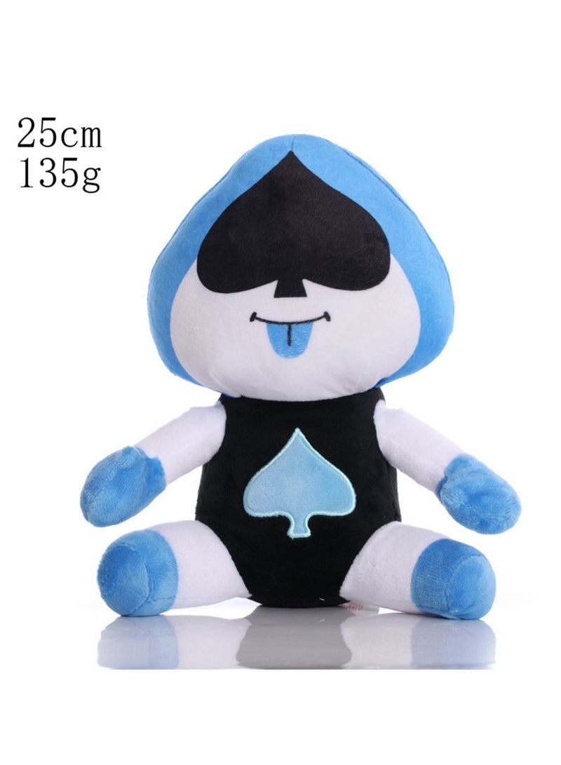 Undertale Plush Toy Game Peripheral Doll Cartoon Character Children's Birthday Gift (Spade) - Image 2