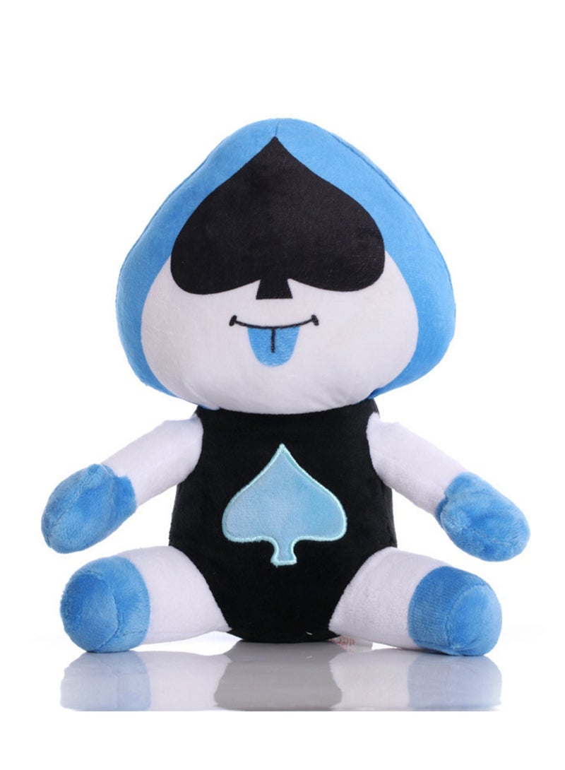 Undertale Plush Toy Game Peripheral Doll Cartoon Character Children's Birthday Gift (Spade) - Image 1