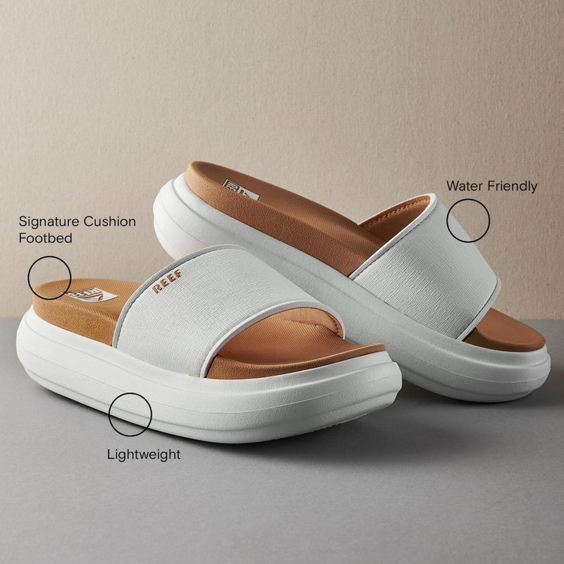 REEF Cushion Bondi Bay Women's Sandal, Lightweight, Water Friendly, Vintage/Oasis, 7 - Image 3