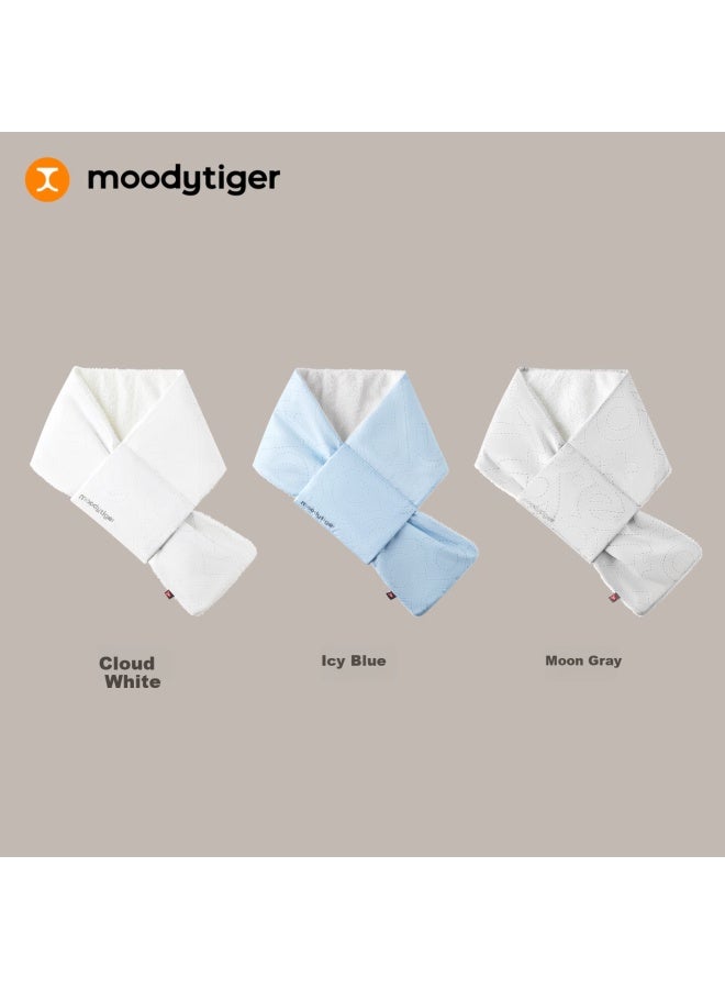 Moodytiger Kids Scarf Lightweight Warm Water-repellent P-cotton Windproof Cold-resistant Solid Color Simple Uni Children's Neck Warmer Winter New Arrival - Image 2