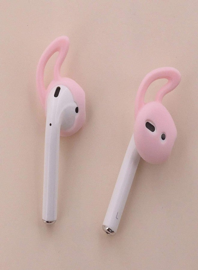 JNSA 6 Pairs Silicone Ear Tips Ear Hooks Compatible with Apple AirPods/EarPods,Silicone Soft Covers Anti-Slip Sport Earbud Tips, Anti-Drop Ear Hook Gel Headphones Earphones Tips,6 Colors - Image 3