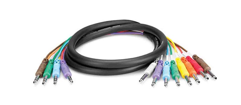Hosa STP-803 Insert Snake, 1/4 Inch TRS to Dual 1/4 Inch TS, 9.8 Feet - Image 3