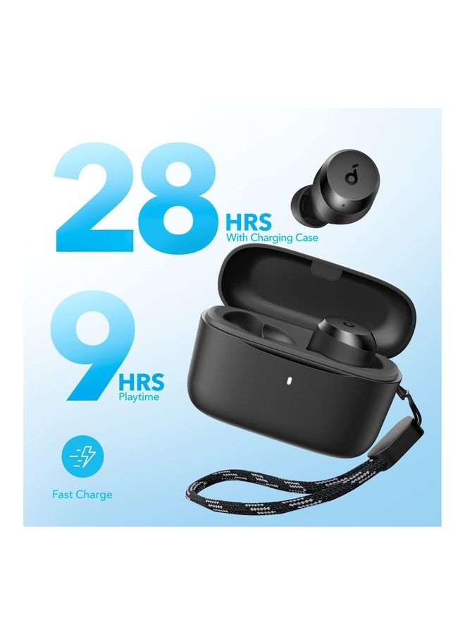 Soundcore A25i True Wireless Earbuds, Bluetooth 5.3, App, Customized Sound, 28H Long Playtime, Water-Resistant, 2 Mics for Al Clear Calls, Single Earbud Mode, Portable Design Black - Image 4
