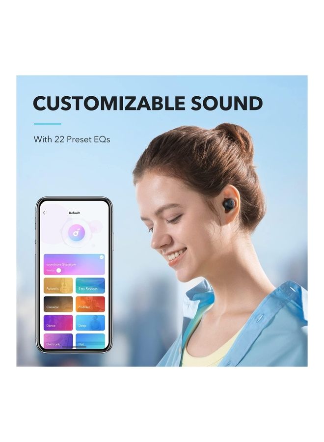 Soundcore A25i True Wireless Earbuds, Bluetooth 5.3, App, Customized Sound, 28H Long Playtime, Water-Resistant, 2 Mics for Al Clear Calls, Single Earbud Mode, Portable Design Black - Image 2