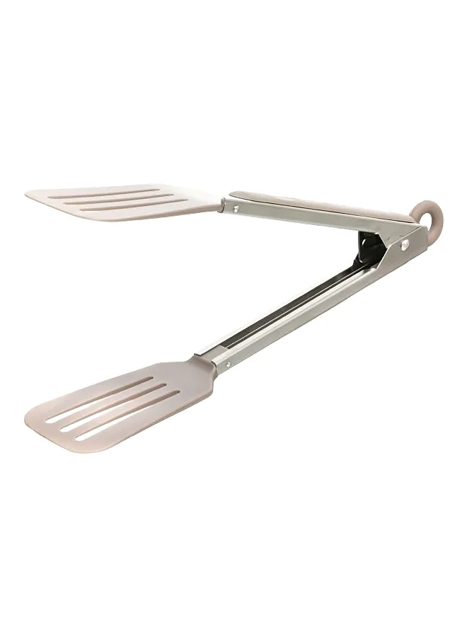 PARFAIT Durable Ergonomically Design Stainless Steel Flat Tong Silver 5.5 x 3.5 x 26 cm HB8003CC