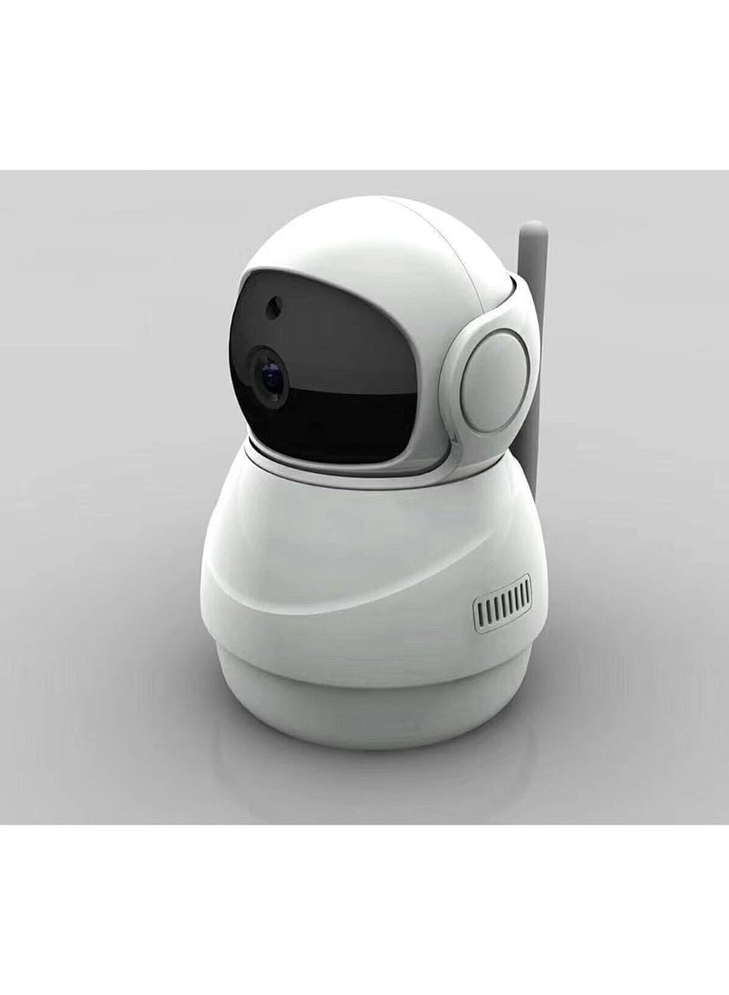 كاميرا مراقبة روبوت 360 درجة واي فاي مع ميكروفون وسماعة – كاميرا أمان لاسلكية - Image 1