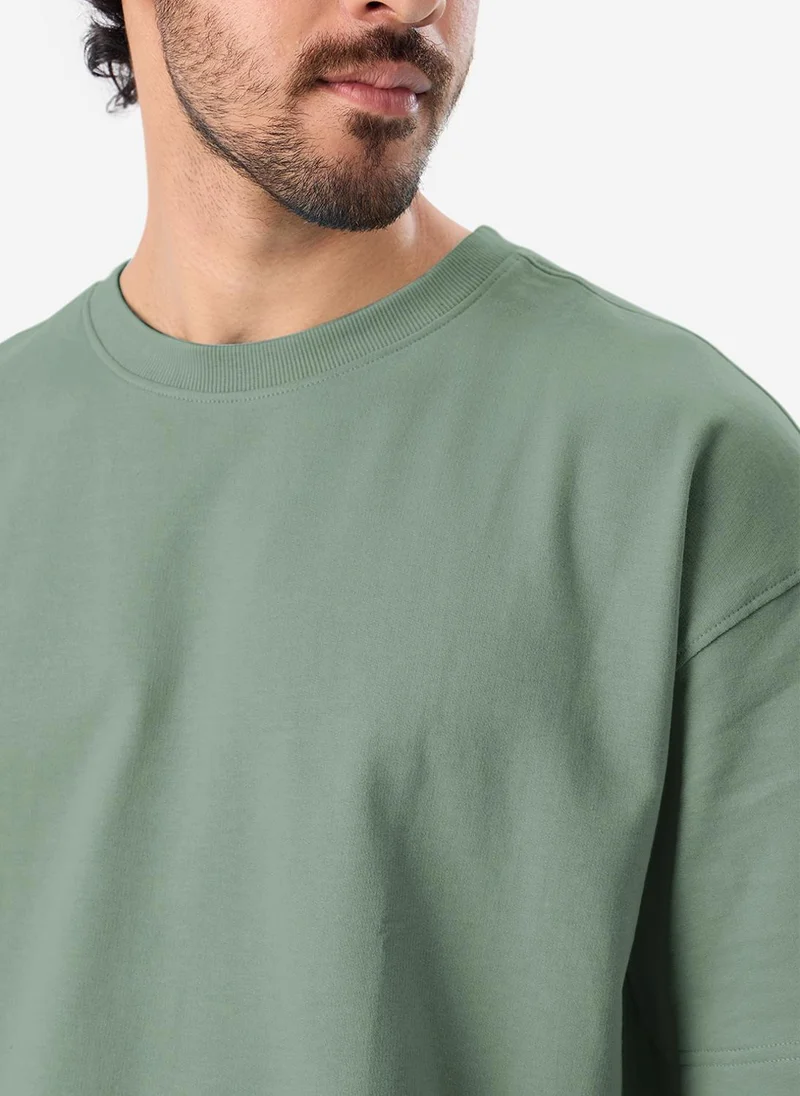 The Souled Store  Oversized: Sage Green for Men | Best Price UAE