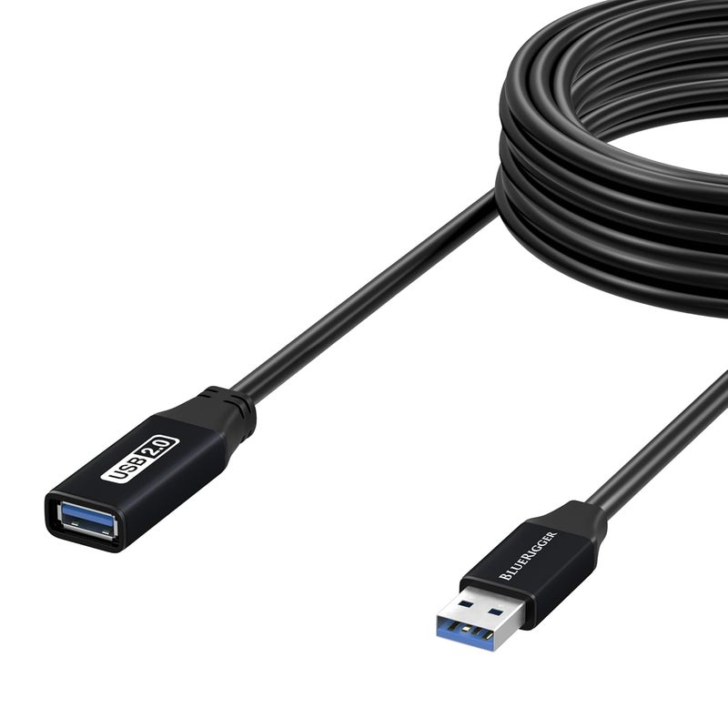 بلو ريجر كابل تمديد/مكرر نشط من USB 2.0 من النوع A ذكر إلى أنثى - 32 قدم (10 متر) - Image 1
