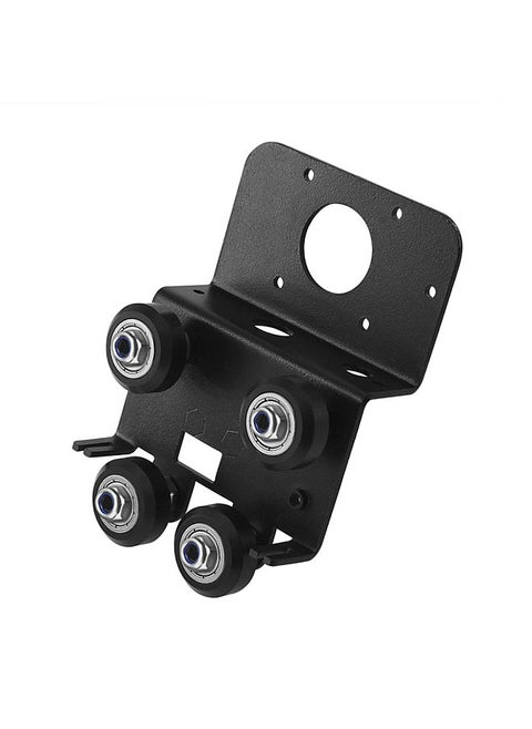 Upgrade Short-Stroke Extrusion Back Support Plate Extruding Backplate with Pulley Compatible with Ender-3 / Ender-3 S /CR 10 3D Printers