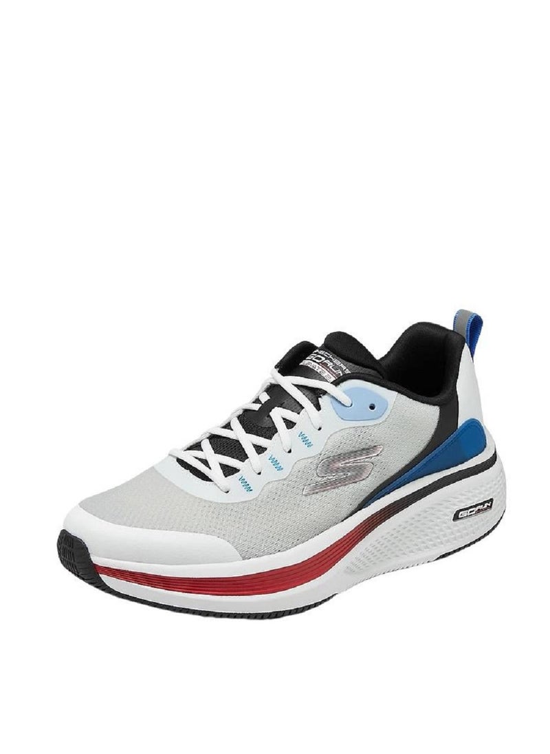 SKECHERS - Go Run Men’s Lightweight Running Athlesiure/Colorblock Sneakers Shoes – Breathable & Shock Absorption (White) - Image 1