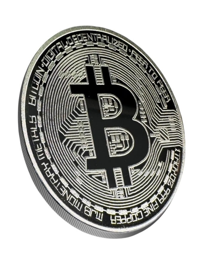HODL 21 Bitcoin Coin - Commemorative Cryptocurrency Token Collectible in Protective Acrylic Display Case - Perfect for Crypto Enthusiasts, Collectors, and Gifts - Image 1