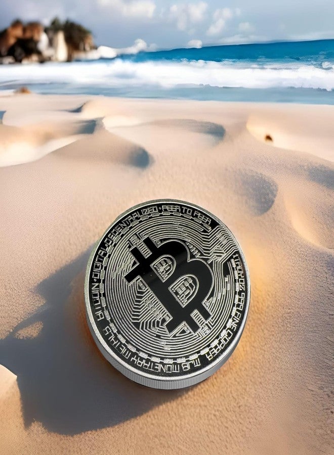 HODL 21 Bitcoin Coin - Commemorative Cryptocurrency Token Collectible in Protective Acrylic Display Case - Perfect for Crypto Enthusiasts, Collectors, and Gifts - Image 2