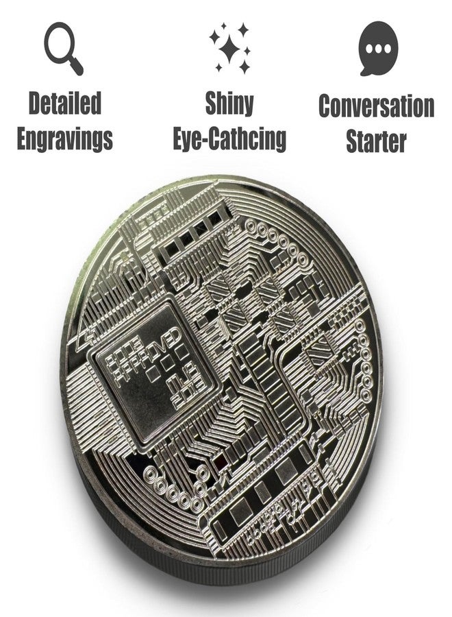 HODL 21 Bitcoin Coin - Commemorative Cryptocurrency Token Collectible in Protective Acrylic Display Case - Perfect for Crypto Enthusiasts, Collectors, and Gifts - Image 4