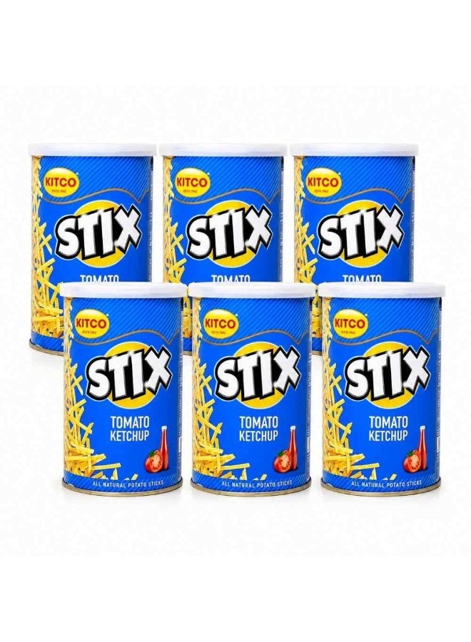 Kitco Stix Tomato Ketchup Potato Stick- 6 X 45gms