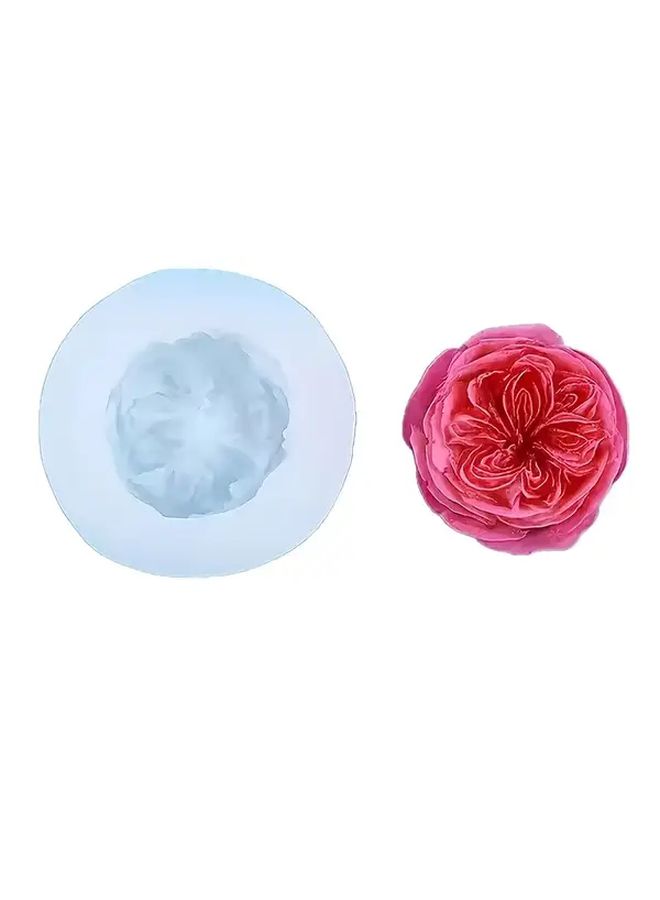 1pc DIY Rose Flower Silicone Mold For Candles And Gypsum Crafts - Image 1