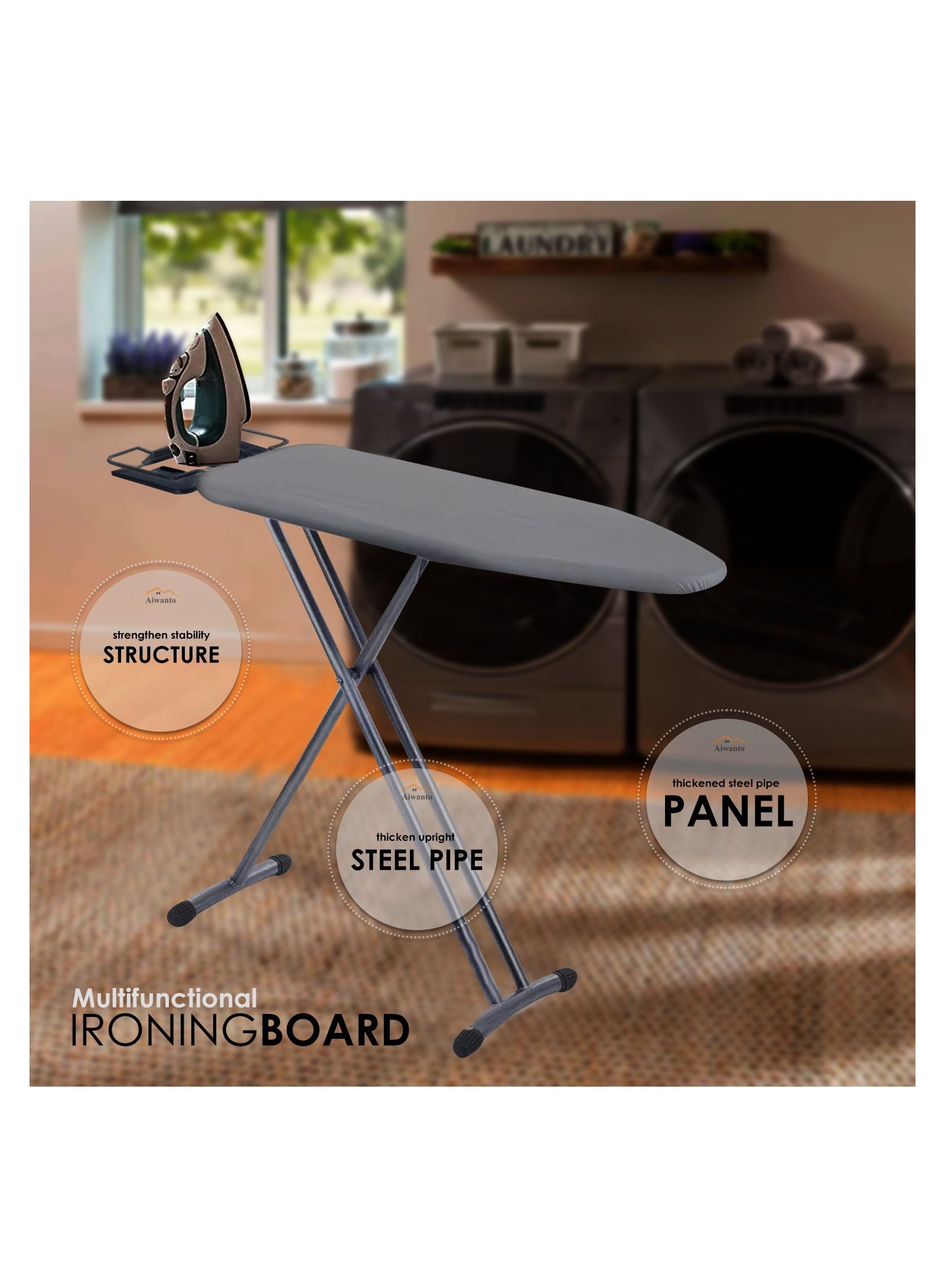 Foldable Lightweight Ironing Board 
