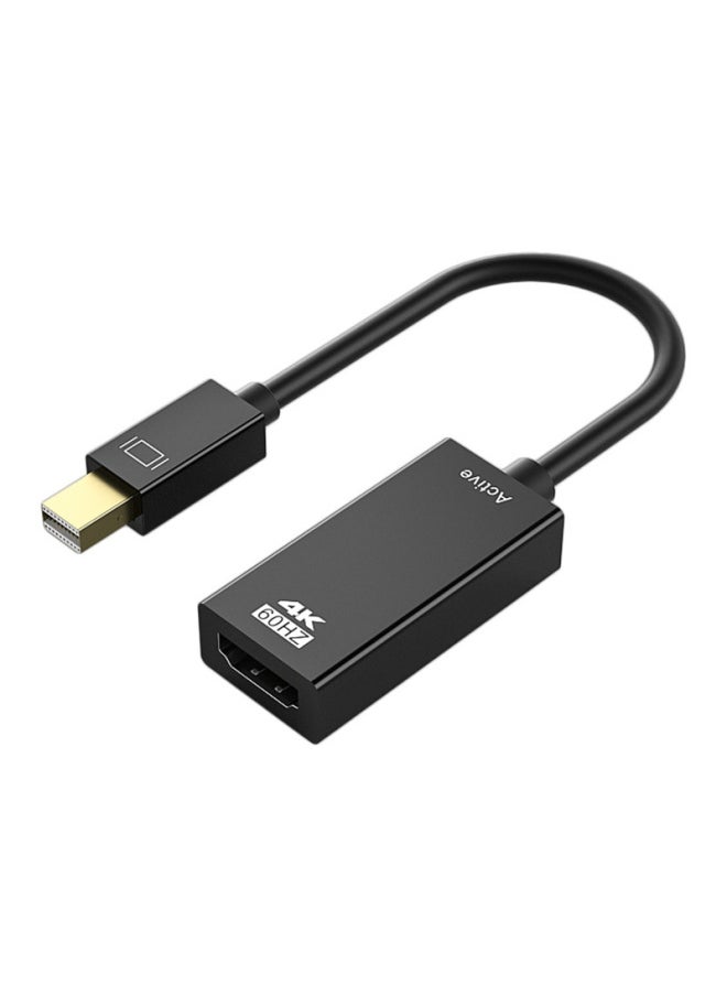Active MINI MINI DP To HDMI/DVI/VGA Converter DP To HDMI/DVIVGA Cable 4K-Color:MINI MINI DP To Vgaline 1080p