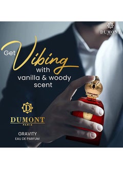 DUMONT PARIS Dumont BOROUJ Gravity Unisex Eau de Perfume, 85 ml  - Image 4