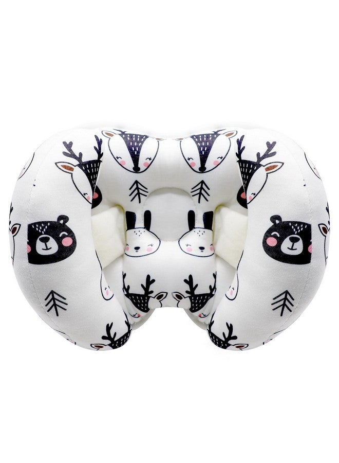 KAKIBLIN Baby Head Neck Support Pillow, 2 in 1 Banana Neck Pillow for Baby, Travel Pillow for Stroller Neck Support for Newborn, Adjustable Pillow for Head - Image 1