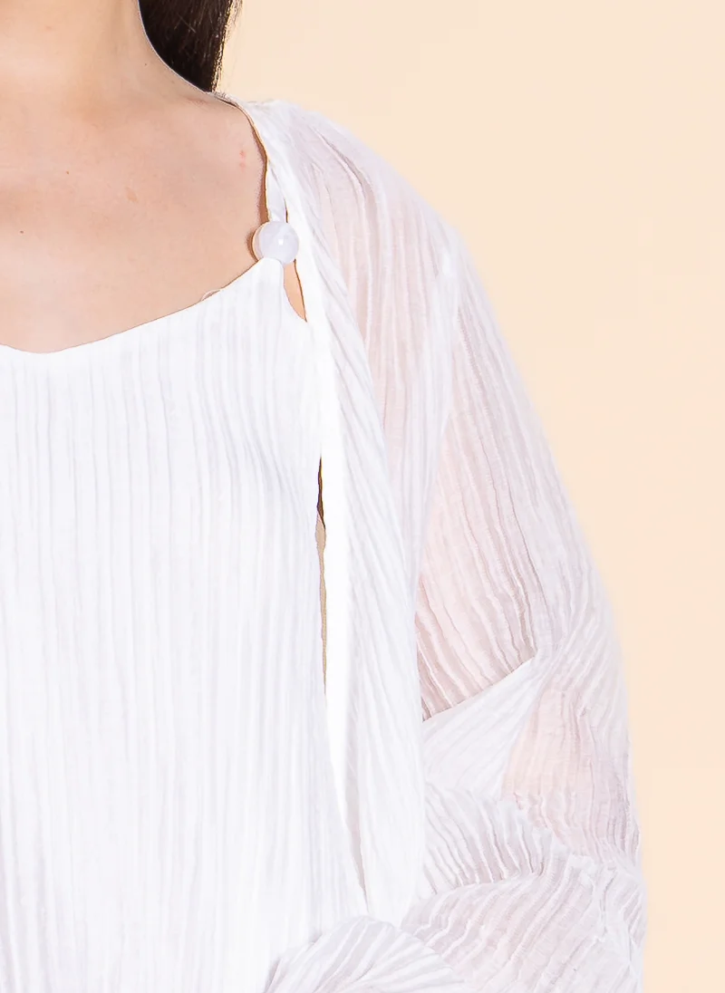 SHAPES Textured A-Line Dress